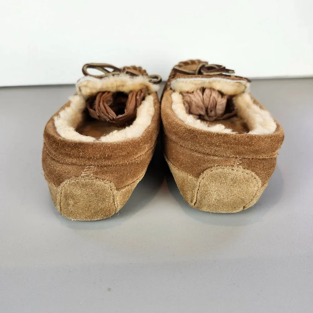 LL Bean Kids Moccasins Size 3